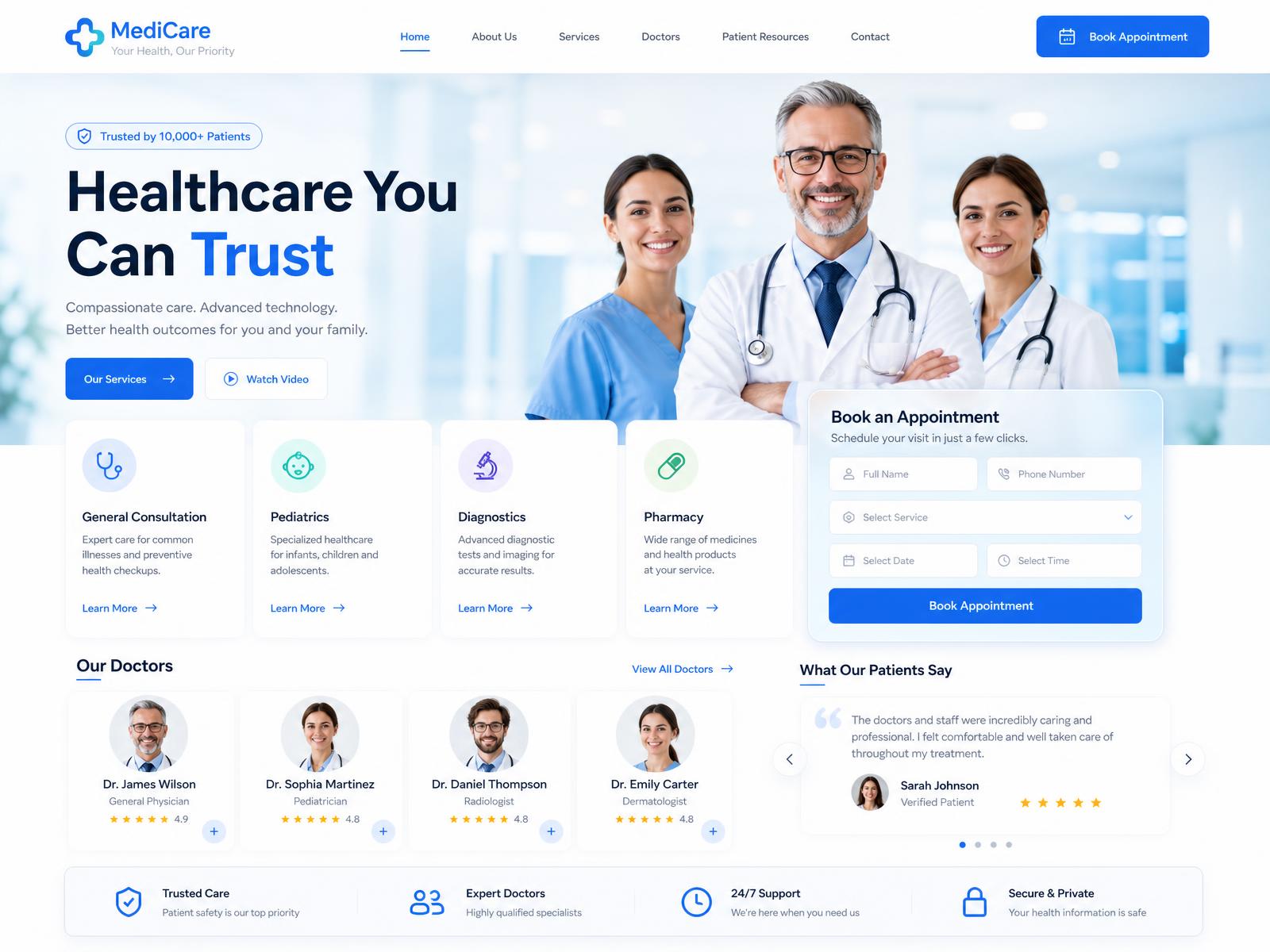 Clinic Website